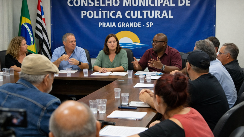Conselho Municipal de Política Cultural em Praia Grande: participação ativa fortalece a gestão cultural local