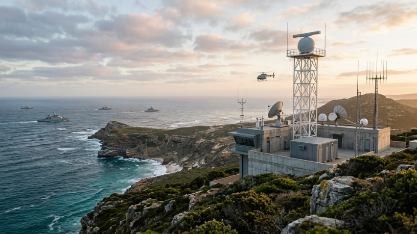 Marinha amplia vigilância da costa brasileira com nova estação de monitoramento