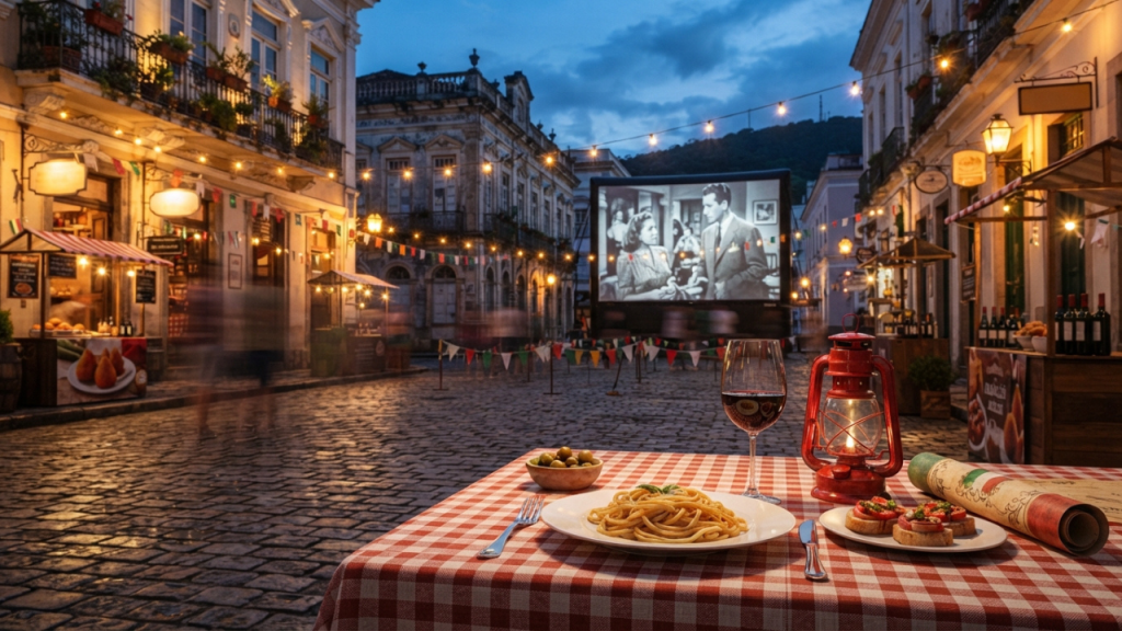 Fim de semana em Santos reúne Festa Italiana e mostra de cinema com programação gratuita