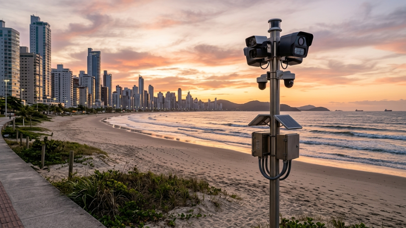 Praias de Balneário Camboriú vão ganhar monitoramento com inteligência artificial