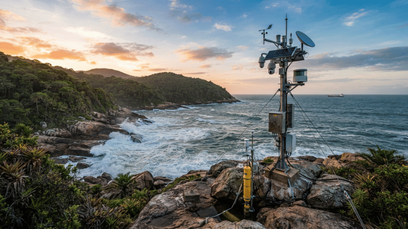 Tecnologia ajuda a monitorar o litoral brasileiro em meio à mudança no clima