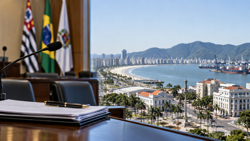 Baixada Santista tem ao menos 18 vereadores na disputa por vagas de deputado em 2026, com Santos concentrando a maior parte das candidaturas
